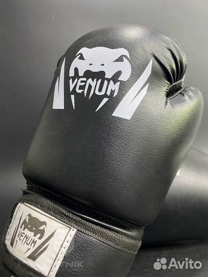 Боксерские перчатки Venum DX Black