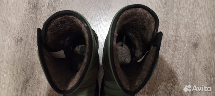 Сапоги зимние для мальчика, размер 35