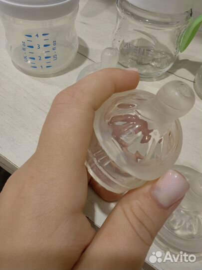 Бутылочки для кормления avent/pigeon, поильники