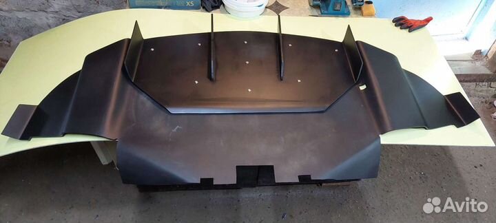 Диффузор мазда 3 сплиттер