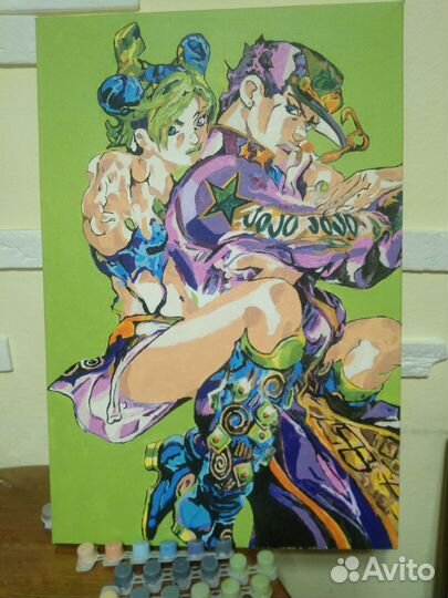 Картины по номерам раскрашенная