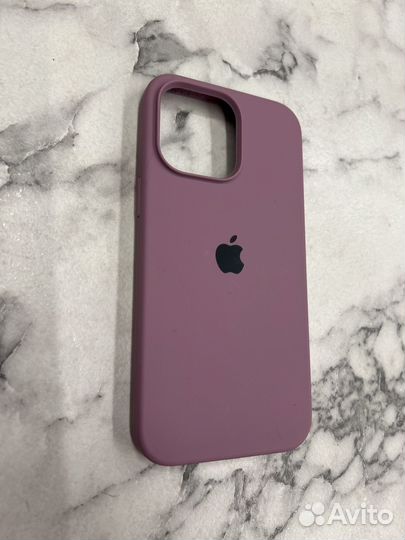 Чехол на iPhone 14 pro max (бу, фиолетовый)