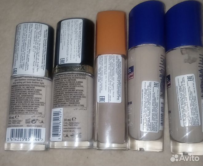 Тональный крем loreal,Max factor,maybelline.Авито