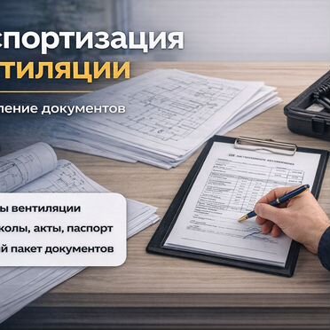 Акт вентиляции, Паспортизация, Замеры вентиляции