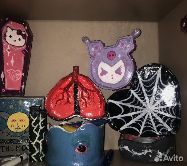 Подделка из глины (в сад)