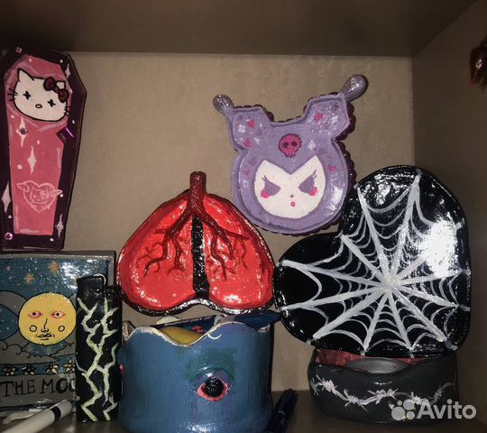 Подделка из глины (в сад)