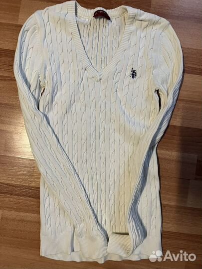 Джемпер женский u.s. polo S оригинал