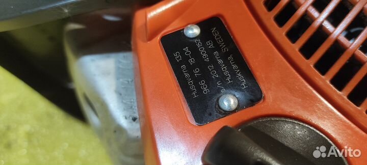 Бензопила хускварна 135 оригинал Швеция