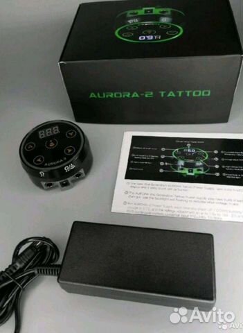 Блок питания для тату машинки aurora 2