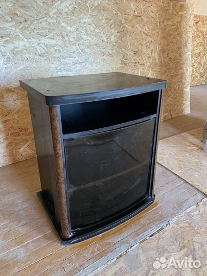 Стеклянная тумба под тв телевизор