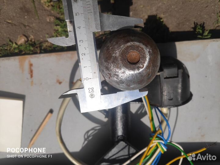 Фаркоп ваз 2110, 2111 сварное крепление шара 2110