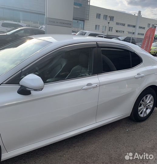 Дефлекторы ветровики Toyota Camry XV70