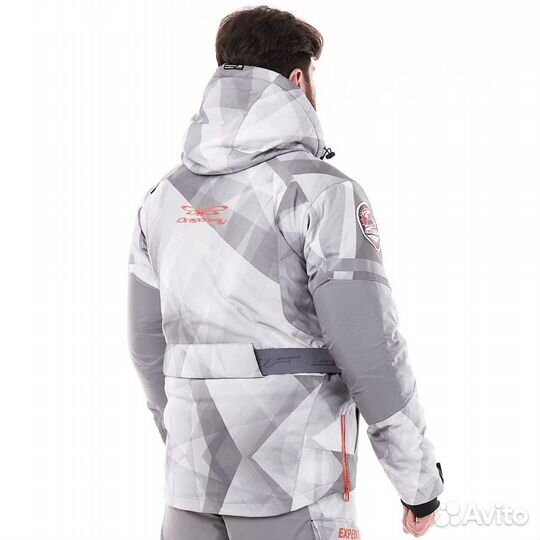Куртка снегоходная Dragonfly expedition Camo-Grey