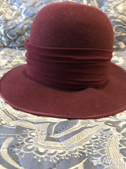 Шляпа фетровая женская