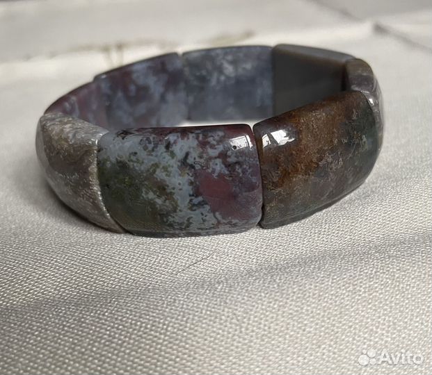 Браслет Яшма натуральный камень