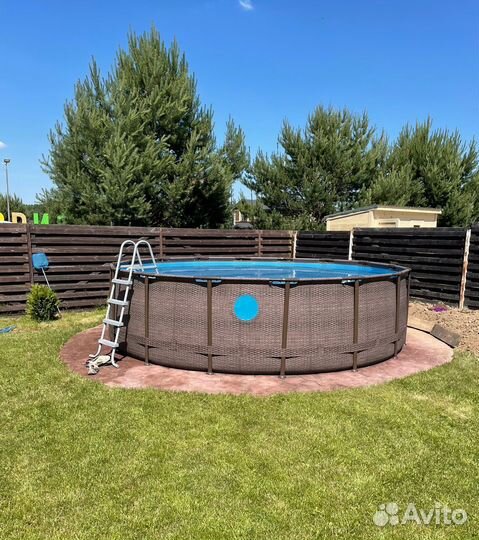 Каркасный бассейн bestway 488х122 см