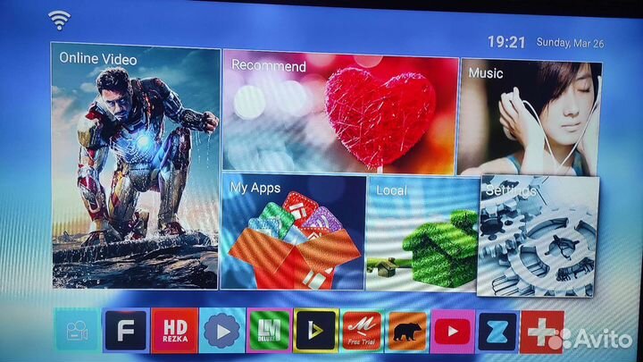 SMART tv приставка прошитая с Wi Fi