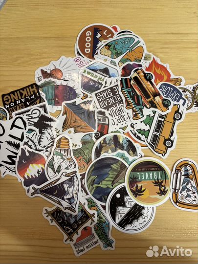 Набор наклеек 50 штук