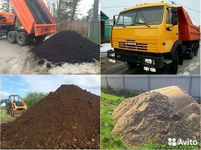 Песчаный грунт, плодородка в каипы, новую биму