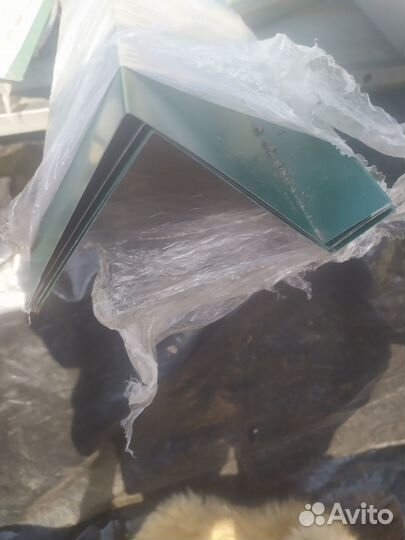 Ветровая планка, отлив, угол наружный, парапет