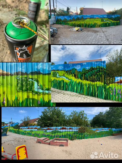 Граффити оформление, роспись помещений