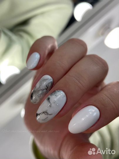 Маникюр на Пулковской.(все включено)
