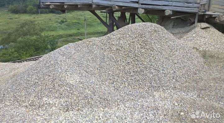 Щебень известковый