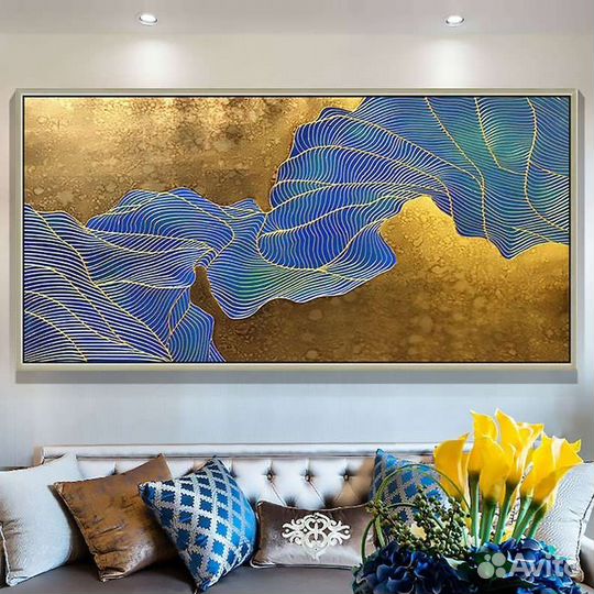 Картины маслом для дома Абстракция Объемная