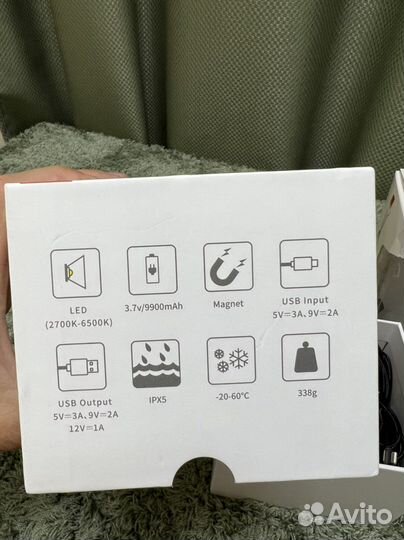 Кемпинговый фонарь Sunrei CC5