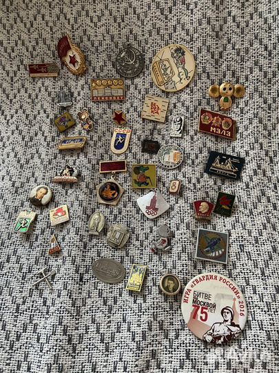 Значки СССР и т.д