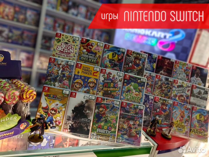 Игры Nintendo Switch: Zelda. Mario. Sonic