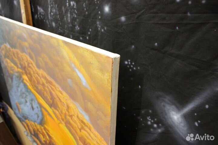 Фантастический пейзаж в интерьер/Картина/Художник