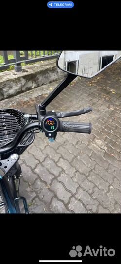 Электровелосипед monster blask