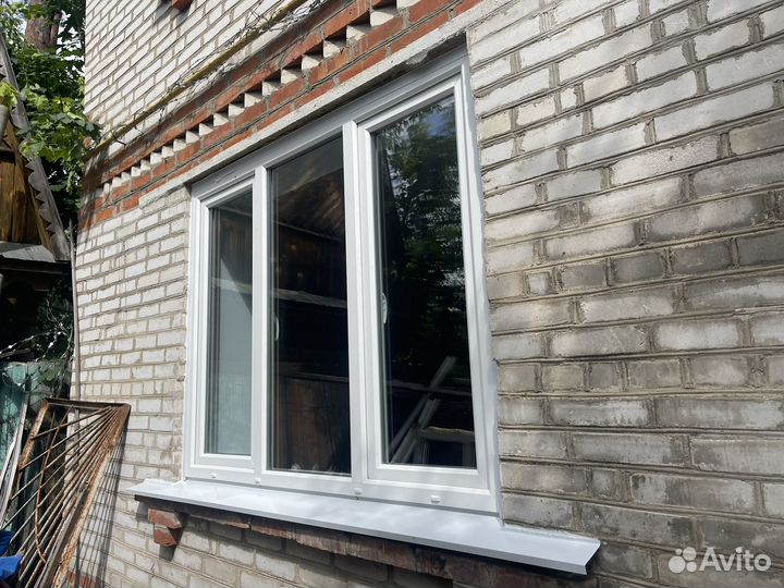 Установка окон пвх, холодное остекление, отделка