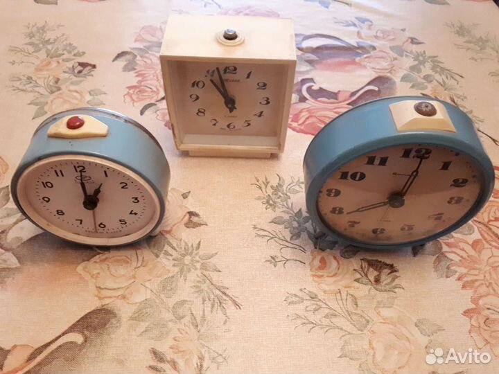 Будильники СССР