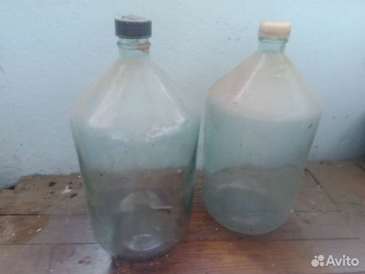 Бутыль стеклянная 20 литров 2 шт