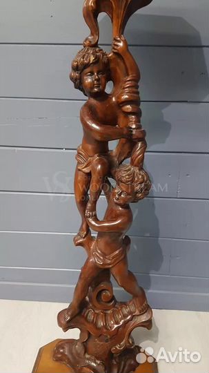 Подставка. Консоль. Мебель из массива. Винтаж