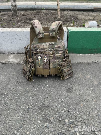 Бронежилет плитник с плитами бр5+