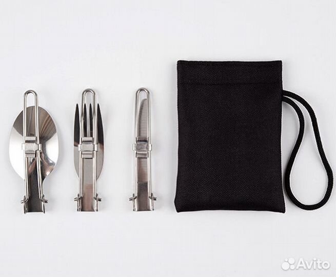 Набор посуды походный DS-101+ горелка + набор