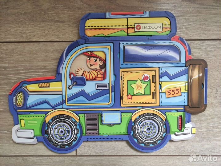 Деревянный пазл 