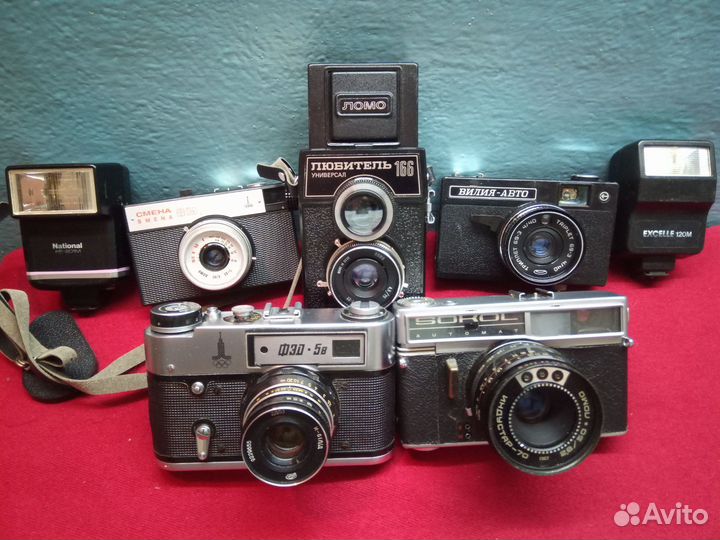 Фотоаппараты из СССР