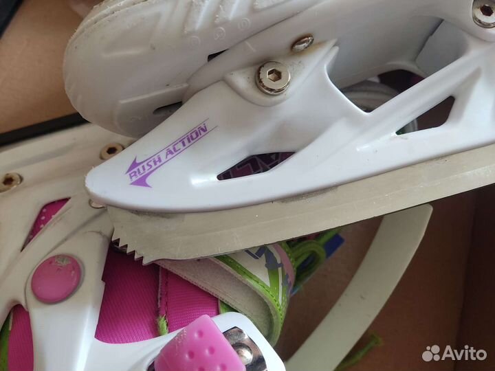 Коньки ролики 2 в 1 раздвижные