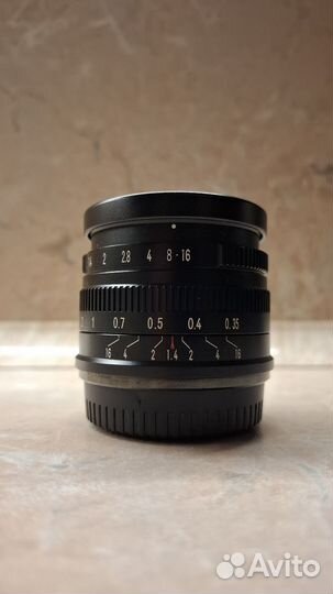 Объектив 7artisans 35mm F1.4 Fuji X mount