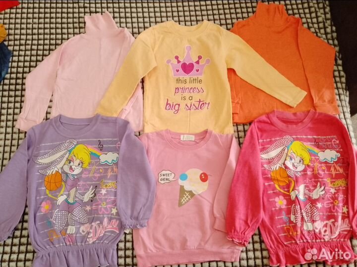 Одежда для девочки 4- 7 лет