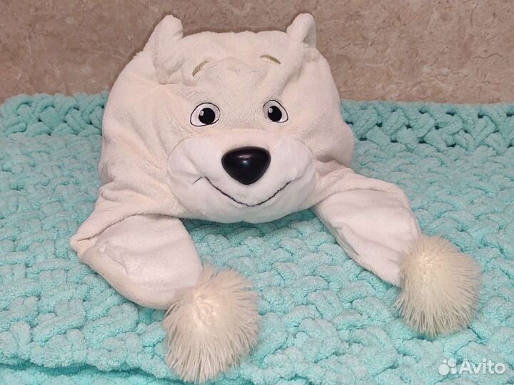 Шапка ушанка детская Сочи 2014 56-58