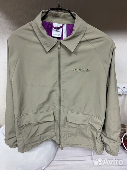 Куртка adidas trefoil area 33 coach jacket