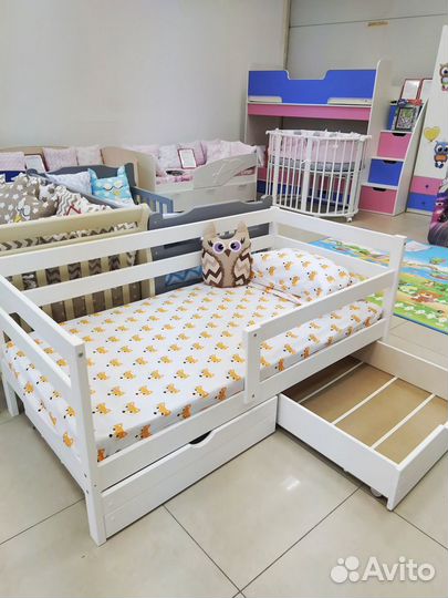 Детская кровать Софа из массива