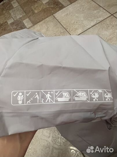 Дождевик на коляску bugaboo