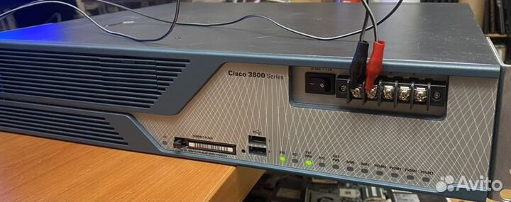 Маршрутизатор Cisco 3825 3800 24-60v dc