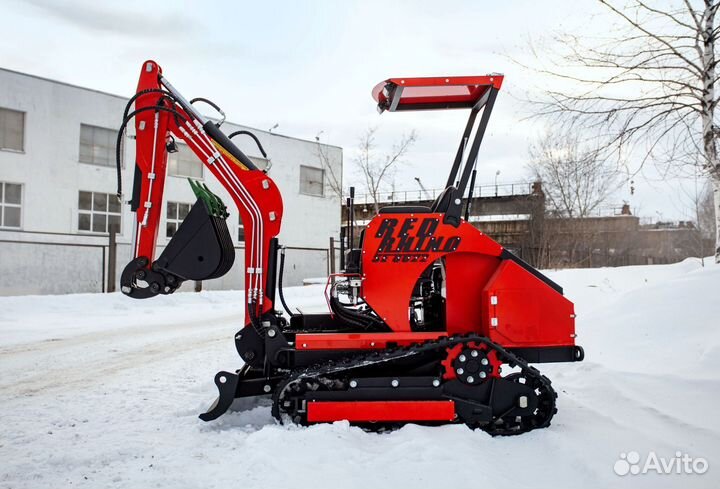 Мини-экскаватор Red Rhino RBZ-10, 2023